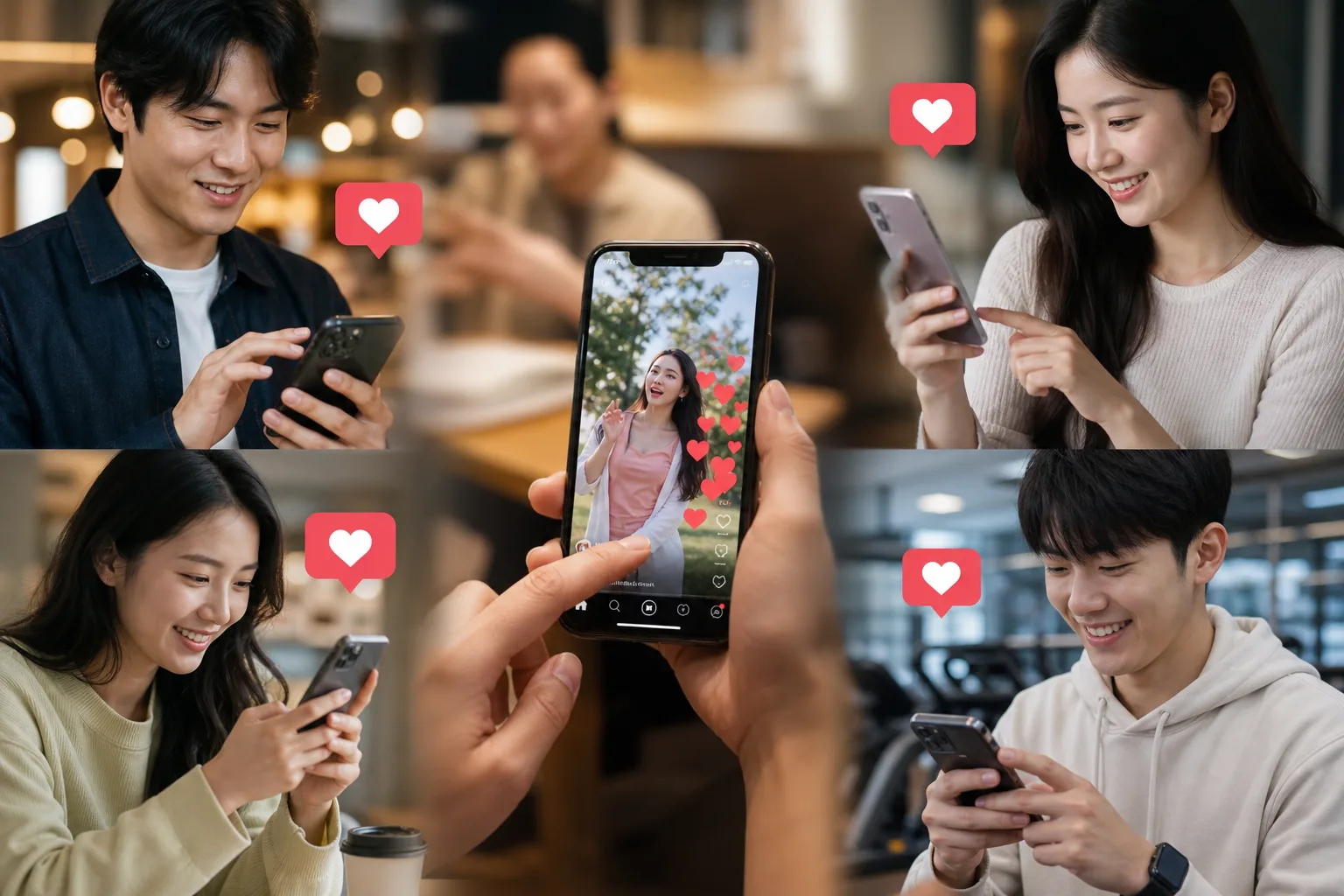 Instagram app engagement and growing social community